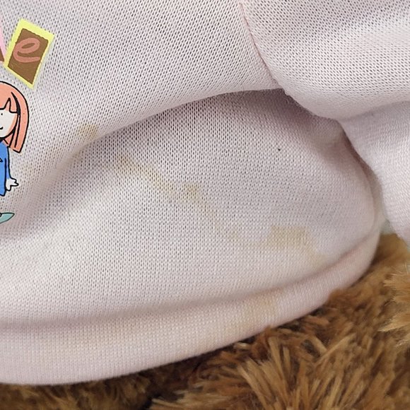 Girl Scout Little Brownie Bear Pink Sweatshirt Plush Mary Meyer 13" Toy - Picture 4 of 11